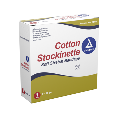 DYNAREX Cotton Stockinette 2" x 25 yds 3692